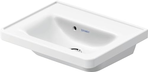 Duravit D-Neo lave-mains, avec trop-plein, sans trou pour robinet, 500x400mm, blanc brillant, 0742500060