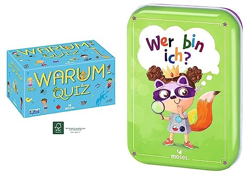 Das Warum-Quiz & Wer Bin ich? Zeitloses Kinderspiel für die ganze Familie