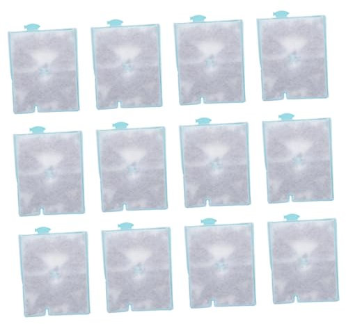 BESPORTBLE Suplementos De Acuario 12 Almohadillas De Algodón para Filtro Limpiador De Agua Compatible