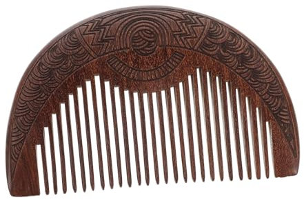 Beaupretty Haarkamm Aus Holz Rund Und Glatt Für Haushalt Und Tragetage Praktisches Haar-accessoire Kompaktes Design Geschenkidee Für Freunde Und Familie