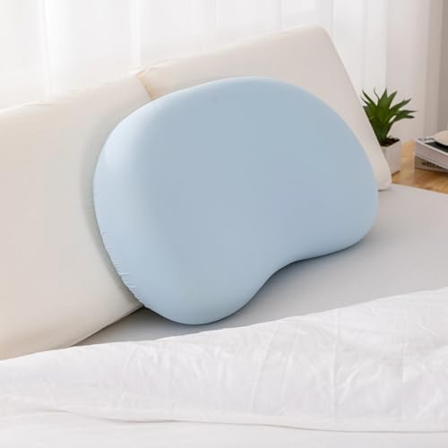 EGOHOME Memory-Schaum Kissen 65x40 cm gegen Nackenschmerzen - Ergonomisches Nackenkissen, Kopfkissen 40x65 cm, Nackenstützkissen für Seitenschläfer, Rückenschläfer, Bauchschläfer