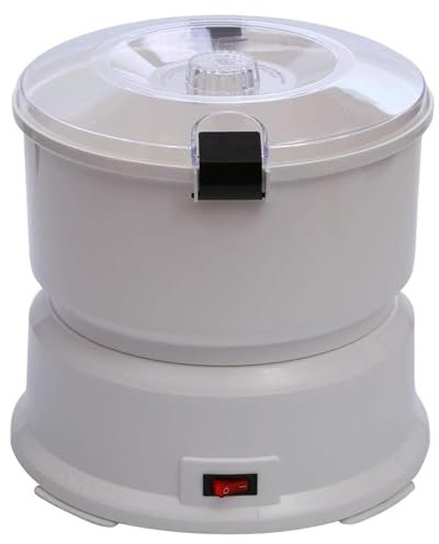 NobesOnbet Epluche-patates électrique, déshydrateur de légumes, Pratique et Facile à Nettoyer, Amovible, 25 * 27cm, Grade A