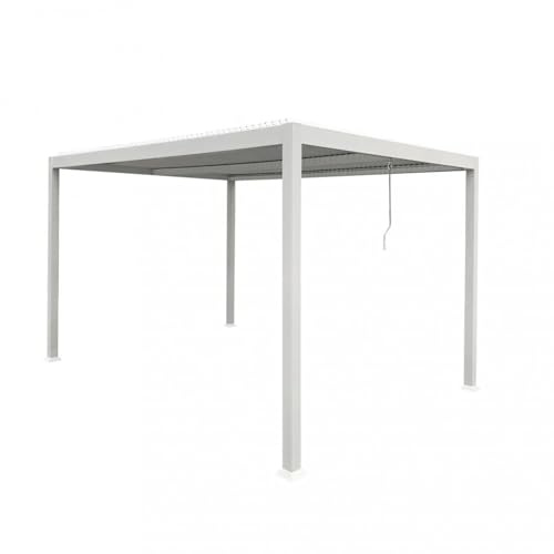 Pergola 3x3 mt alluminio m 3 x 3 x 2,3 h