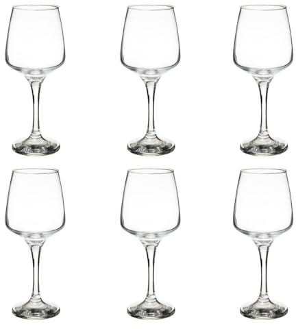 Paris Prix Secret de Gourmet - Lot de 6 Verres à Eau Elaya 33cl Transparent