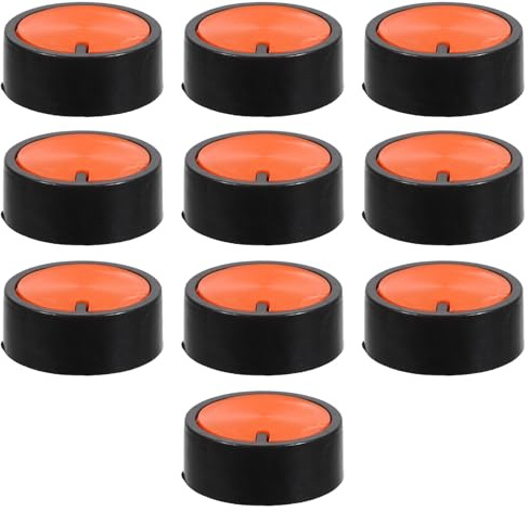 Gatuida 10pcs Heater Temperature Regulator Knobs Replacement for Portable Electric Radiators Mechanical Thermostat Rotary Dial for Adjustable Heat Settings Spare Baseboard Heater Control
