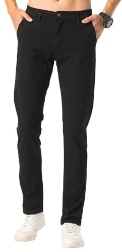 TONY BACKER Pantalone Uomo Chino da Ufficio in COTTONE 1630