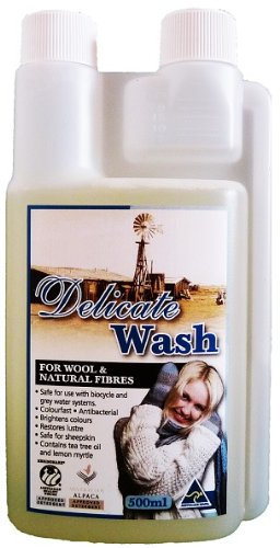 Merino Wool Wash made in Australia with Merino Mark upto 100 washes 500ml Ideal for merino cycling, running, ski, jersey, mid and base layers