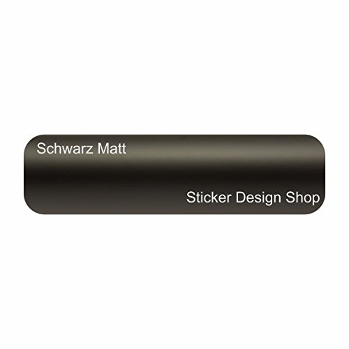 Sticker Design Shop 6,98 €/m² ORACAL 631 5m x 31,5cm Matt Schwarz 070 Plotterfolie Bastelfolie Möbelfolie Folie