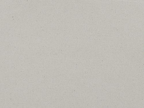 Dalston Mill Fabrics 100% bomullstyg, naturlig, 2 m