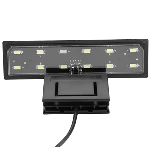 LED für Aquarium mit LED-Licht für Aquarium Aquarium Lampe mit Licht für Aquarium Wasserpflanzen Wasserdicht Licht für Aquarium für Salzwasser Süßwasser