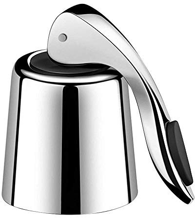 Bomba de vacío de acero inoxidable para botella de vino, tapón de botella de vino, bomba de vacío, paquete de 1