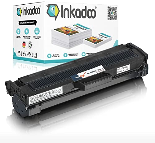Inkadoo Kompatibel Toner für Samsung MLT D111S / ELS Samsung Xpress M2020, M2020W, M2021, M2021W, M2022, M2022W, M2026, M2026W, M2070, M2070F, M2070FW, M2070 Series, M2070W, M2071FH, M2071FW