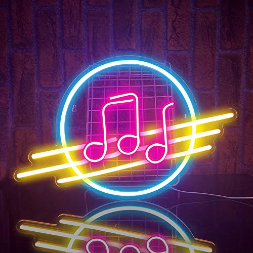 PILOYINDE Musique enseigne au néon coloré Led signe personnalisé alimenté par USB enseignes au néon pour chambre Restaurant Bar fête décoration