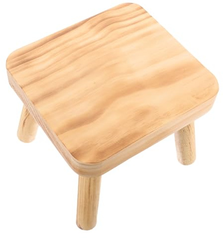 POPETPOP Tabouret Bois Petit Escabeau De Jardin Tabouret De Bain Marchepied Léger Chaise De Camping pour Adultes
