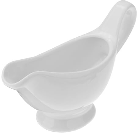 LALADEFIEE Salsiera in Ceramica 100ml Manico Ergonomico, Contenitore per Alimenti e Piattino per Salsa, per Cucina, Feste e Picnic