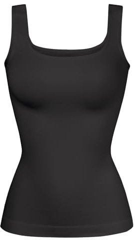 YIOIOIO Women Shapewear Tank Tops Tummy Control Compression Tops seamless Body Shaper Camisole