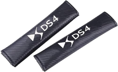 dzggs 2 Pièces Rembourrage de Ceinture de Sécurité pour Citroen Ds4, Protege Ceinture Voiture Amovible Confortable Antidérapant, Coussinets Ceinture,C