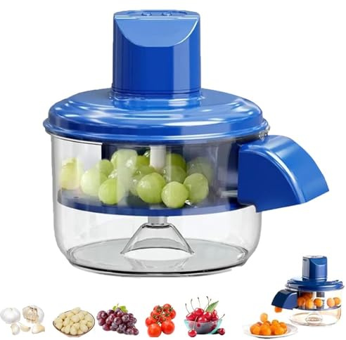 Pelador eléctrico de frutas, máquina peladora automática para uva, tomate y ajo, herramienta de cocina multifuncional recargable