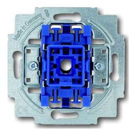Busch-Jaeger 2000/2 US-101 Wippschalter-Einsatz, Blau, Grau