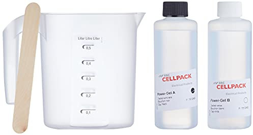 Cellpack CEL335120 Power Gel Pro 400 ml pour Rendre étanche Une Installation électrique, Blanc