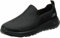 Skechers Men's GO Walk MAX Sneaker, Black Textile/Trim, 11.5 UK