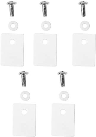 perfk 5er Set Aluminiumoxid Keramik Transistor Isolator Schutz Glimmer Schraube Mutter