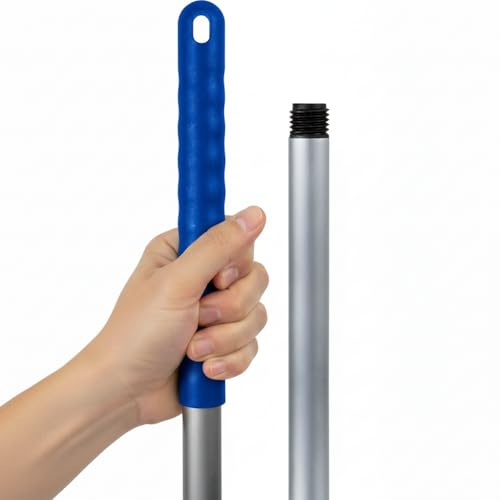 Blake & White Purely Smile PS8041 Manche de balai à franges en aluminium Bleu