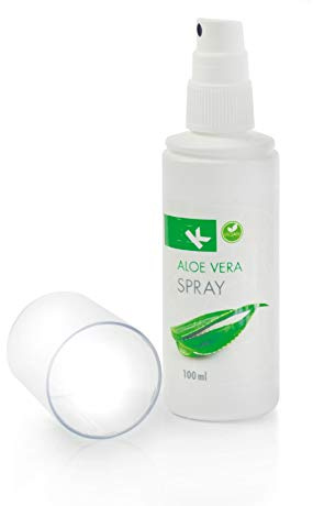 KK Aloe Vera Spray, kühlendes Feuchtigkeitsspray 100 ml, Aftersun Skincare, Spray zur Haut- und Haarpflege, aus über 97% Blattsaft der Aloe barbadensis, dermatologisch getestet, vegan