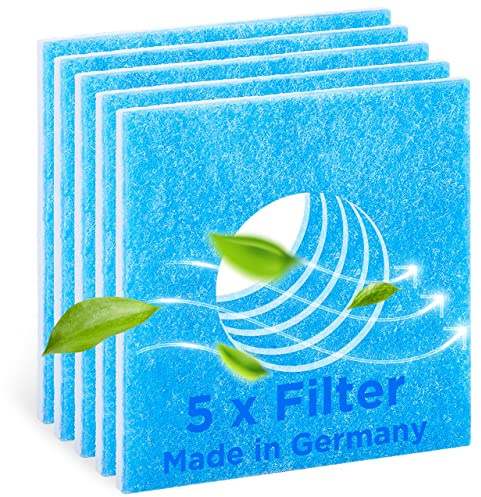 BremerLuft 5x Filter geeignet für LIMODOR Lüfter Limot Lüftungsgeräte LF/ELF und F/C, F-LF/5 00010 LIG Ersatzfilter Staubfilter Luftfilter Limodor-Filter