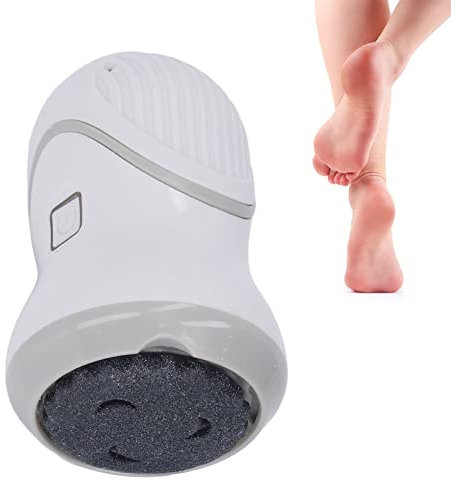 Removedor de Callos de Pie Eléctrico, USB Recargable Electronic Foot File Herramientas de Pedicura Extraíble Lavable Automático Foot File Callus Remover para el Cuidado de los Pies Deadskin Remover
