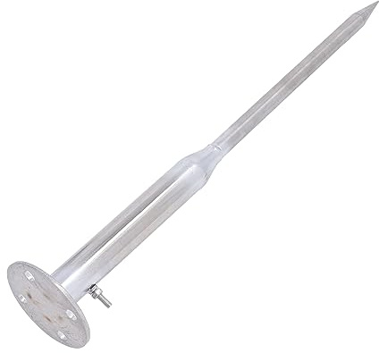 Rod, Rod Kit for Roof, 50cm Portable Ground Rod Great for Industrial Buildings, House Roof, School, Hospital, Grounding Bars
