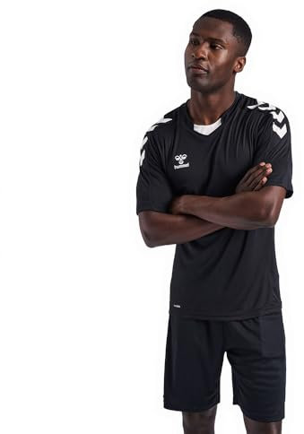 hummel hmlCORE XK Poly Jersey S/S, Black, M