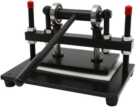 Máquina de troquelado manual de cuero, placa de acero, máquina de corte de prensa, máquina de repujado de PVC, herramienta de troquelado de cuero, diseño ajustable, máquina de corte de cuero para