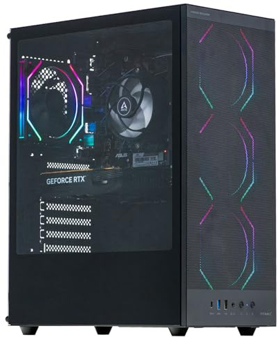 Veno Scorp Gaming PC Intel Core i7-4790 Processor RX 580 8GB Graphics Card -16GB Ram - 1TB NVMe SSD - 550W PSU - Windows 11 - WiFi - Titan 4