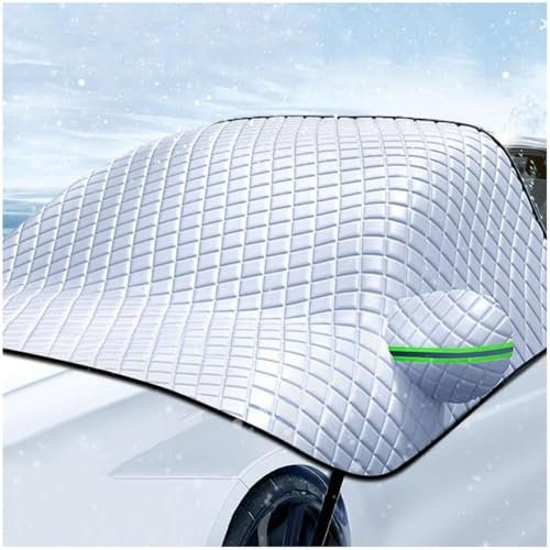 WETCL Auto-Windschutzscheiben-Abdeckung für FIAT Ducato/Peugeot Boxer/Citroen Jumper 2006-2024,Windschutzscheibe Abdeckung Faltbare, FüR Die Gegen Schnee, EIS, Frost, Staub,Small Style