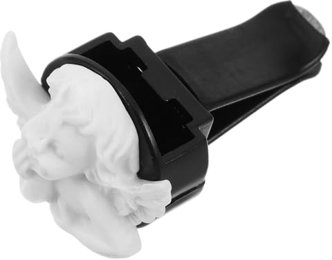 HAPINARY Auto Lufterfrischer Engel Lüftungsschlitzclip Verstellbar Harzmaterial mit Duftpads Auto Innenraum Zubehör Lüftung Klima Frische