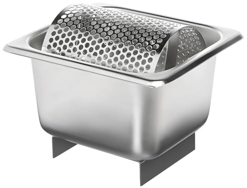 Butter Roller Belt with Stand, Butter Roller for Kitchen, Stainless Steel Butter Tool with Square Base, Smooth and Even Spreading, Ideal for Bakeries, Food Stalls, and Home Use