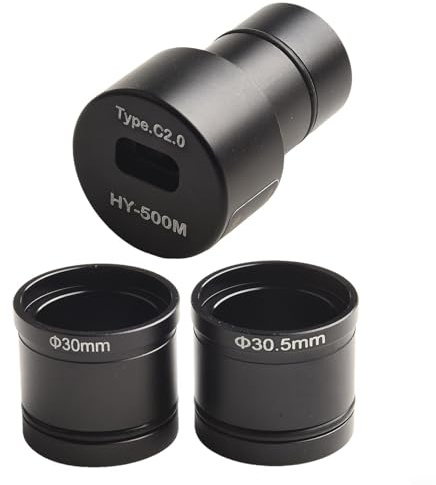 Cámaras de microscopio USB con resolución de 5 MP y cámara de microscopio de alta resolución con montura C, para aplicaciones industriales