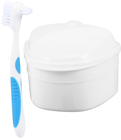 SAFIGLE Boîte à Prothèses Dentaires avec Étui de Rangement Boîte pour Prothèse