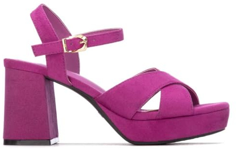 XTI - Sandali Donna Fucsia - Scarpe comode e versatili - Moda casual - Modello 14528803 (Misurare 37)