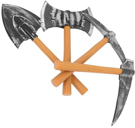 YARNOW Set 4 Pezzi Oggetti di Scena Nano Realistici in Schiuma per Costume Halloween Cosplay Accessori per Spettacoli Teatrali Sicuri e Leggeri per Ragazzo Ragazza e Adulti