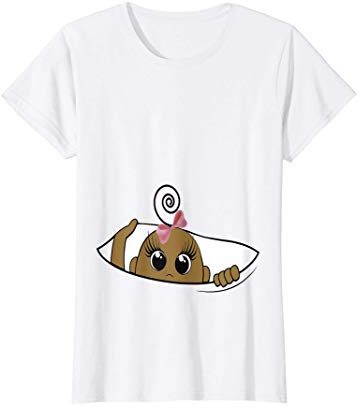 Femme bébé fille pour femme enceinte it's a baby girl baby shower T-Shirt