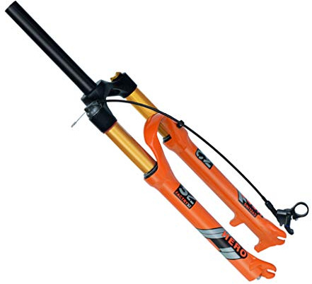 Forcella di sospensione MTB,1-1/8Forchetta ad aria in lega di magnesio leggera da 1-1/8 Axis 9x100mmqr Release rapido,RL/Straight-29inch