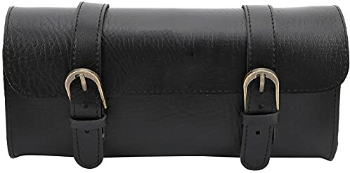 Fahrradtasche, PU Leder Vintage Retro Satteltasche wasserdicht für Radtouristen Pendler Outdoor Abenteuer