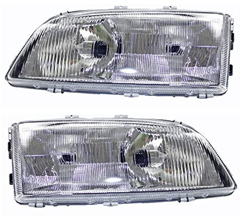 ATEC Germany 2x Hauptscheinwerfer vorne links + rechts Frontscheinwerfer, Kompatibel mit VOLVO C70 I Cabriolet (873), C70 I Coupe (872), S70 (874), V70 I (875, 876)