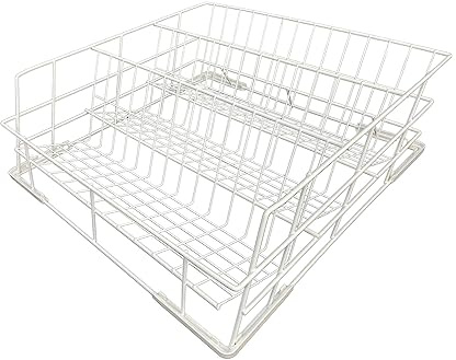 Morleos Gläserspülkorb Drahtgitterkorb 500 x 500 mm 3-Reihen