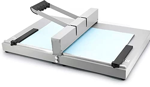 Manuelle Knittermaschine, Papierfaltmaschine, mit Positionierungslineal, Schwerlast Papier Faltung für Grußkarten, Booklets, Fotopapier