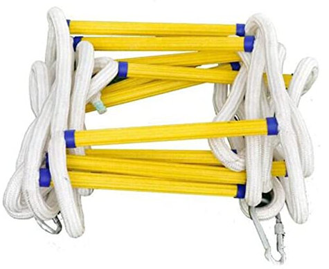 PNAJFUEL Strickleiter (2-8Story) Feuerfeste Rettungsleiter Notfall Feuer Fluchtleiter/8M/26Ft