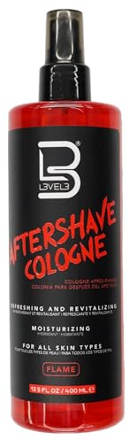 L3 Level 3 After Shave Spray Cologne - Softens Skin - Refreshes and Relieves Face and Skin - Moisturizing Formula Level Three After Shaving