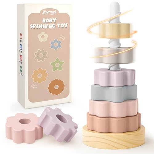 Joyreal Montessori Spel 1 År - Träspel för Barn, Pedagogiska Spel, Leksaker Julklapp Barn Flicka Pojke 1 2 År